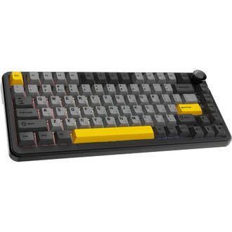 Клавіатура Ajazz AK820 MAX PLUS-Daydream Switch-Black-Gray-Yellow-3 model-with screen-RGB (AK820MAX-DD-BGY) - фото 2 Клавіатура Ajazz AK820 MAX PLUS-Daydream Switch-Black-Gray-Yellow-3 model-with screen-RGB (AK820MAX-DD-BGY) - фото 2