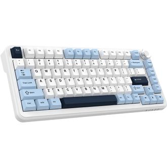 Клавиатура Ajazz AK820 MAX PLUS -Daydream Switch-Blue-White-Dark Blue-3 model-with screen (AK820MAX-DD-BWD) - фото 2 Клавиатура Ajazz AK820 MAX PLUS -Daydream Switch-Blue-White-Dark Blue-3 model-with screen (AK820MAX-DD-BWD) - фото 2