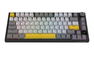 Клавиатура Ajazz AK820 PRO 75% Flying Fish Switch Black RGB (AK820PRO-FF-BGY) - фото 3 Клавиатура Ajazz AK820 PRO 75% Flying Fish Switch Black RGB (AK820PRO-FF-BGY) - фото 3