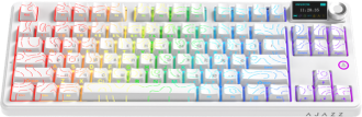 Клавіатура Ajazz AK870 V2 Side Contour White (AK870-V2-S-W) - фото 2 Клавіатура Ajazz AK870 V2 Side Contour White (AK870-V2-S-W) - фото 2