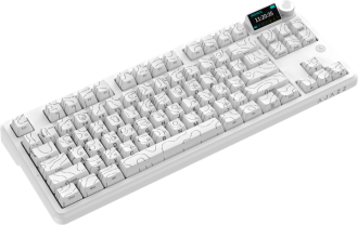Клавіатура Ajazz AK870 V2 Side Contour White (AK870-V2-S-W) - фото 3 Клавіатура Ajazz AK870 V2 Side Contour White (AK870-V2-S-W) - фото 3
