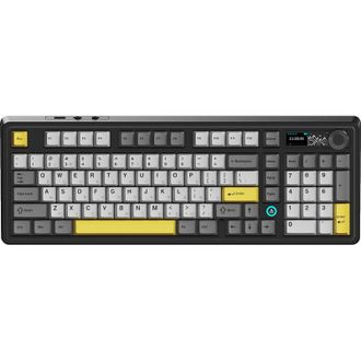 Клавіатура Ajazz AK980 Clear Sky Switch Black-Gray-Yellow (AK980-CS-BGY) - фото 1 Клавіатура Ajazz AK980 Clear Sky Switch Black-Gray-Yellow (AK980-CS-BGY) - фото 1