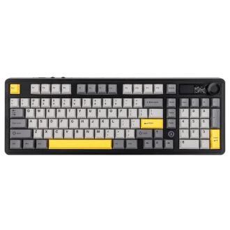 Клавіатура Ajazz AK980 V2 Gift Switch V2 Black Gray Yellow (AK980-V2-G-BGY) - фото 1