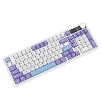 Клавиатура Ajazz AK980 V2 Gift Switch V2 Purple White Blue (AK980-V2-G-PWB) - фото 3 Клавиатура Ajazz AK980 V2 Gift Switch V2 Purple White Blue (AK980-V2-G-PWB) - фото 3