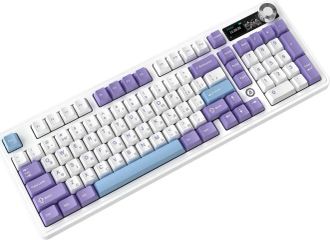 Клавіатура Ajazz AK980 V2 Maillard switches Purple White Blue (AK980-V2-M-PWB) - фото 2