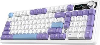 Клавіатура Ajazz AK980 V2 Maillard switches Purple White Blue (AK980-V2-M-PWB) - фото 3