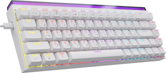 Клавіатура Ajazz NK68 Red switches White (NK68-R-W) - фото 3 Клавіатура Ajazz NK68 Red switches White (NK68-R-W) - фото 3