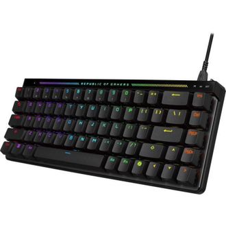 Клавиатура Asus ROG Falchion Ace LED 68key HFX Magnetic Switches Black (90MP03VE-BKUA20) - фото 3 Клавиатура Asus ROG Falchion Ace LED 68key HFX Magnetic Switches Black (90MP03VE-BKUA20) - фото 3