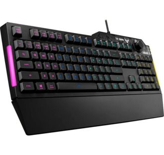 Клавиатура ASUS TUF Gaming RGB Black (90MP01X0-BKMA00) - фото 2 Клавиатура ASUS TUF Gaming RGB Black (90MP01X0-BKMA00) - фото 2
