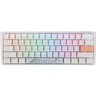 Клавиатура Ducky One 3 Mini Cherry MX Red RGB USB White (DKON2161ST-RUAPXPWWWSC1) UA - фото 1 Клавиатура Ducky One 3 Mini Cherry MX Red RGB USB White (DKON2161ST-RUAPXPWWWSC1) UA - фото 1