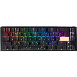 Клавіатура Ducky One 3 SF Cherry MX Red RGB UA USB Black (DKON2167ST-RUAPXCLAWSC1) UA - фото 1