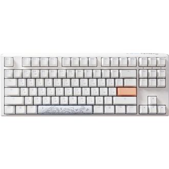 Клавіатура Ducky One 3 TKL Cherry MX Blue RGB USB White (DKON2187ST-CUAPXPWWWSC1) UA - фото 2 Клавіатура Ducky One 3 TKL Cherry MX Blue RGB USB White (DKON2187ST-CUAPXPWWWSC1) UA - фото 2