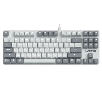 Клавіатура GamePro Genesis Metallic (MK110W) 87% Red switches - фото 1