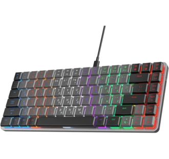 Клавіатура GamePro MK140R Red Switch Low Profile Dark Gray - фото 3