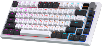 Клавіатура GamePro MK160D Pro QLAB Sakura Switch White (MK160-W-D-QS-PRO) - фото 2
