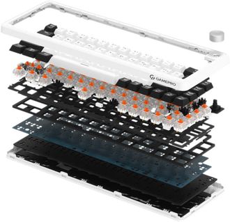 Клавіатура GamePro Asgard Valhalla  (MK210W Pro) 65% QLAB orange switches - фото 2