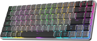 Клавіатура GamePro MK230R Red Switch Low Profile Wireless/Bluetooth/USB Dark Gr - фото 3