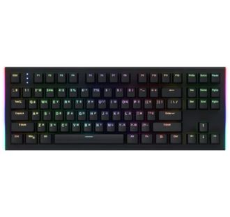 Клавіатура HATOR Gravity X TKL orange (HTK550UA) black - фото 1