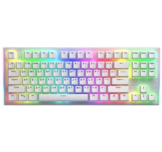Клавиатура HATOR Gravity X TKL orange (HTK551UA) white - фото 1