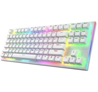 Клавиатура HATOR Gravity X TKL orange (HTK551UA) white - фото 3