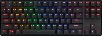 Клавиатура HATOR Icefall Mecha TKL wireless Rainbow (HTK287UA) black - фото 1