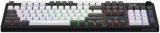 Клавіатура HATOR Skyfall 100 PRO wireless (HTK4100) grey-black, US, silent switches - фото 2