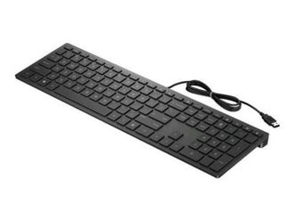 Клавиатура HP Pavilion 300 USB UA Black (4CE96AA) - фото 2 Клавиатура HP Pavilion 300 USB UA Black (4CE96AA) - фото 2