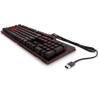 Клавиатура HP OMEN Encoder USB CHERRY MX Brown (6YW75AA) - фото 2