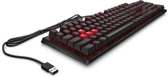 Клавіатура HP Omen Encoder Cherry MX Red Black (6YW76AA) - фото 2