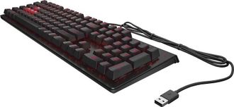 Клавіатура HP Omen Encoder Cherry MX Red Black (6YW76AA) - фото 3
