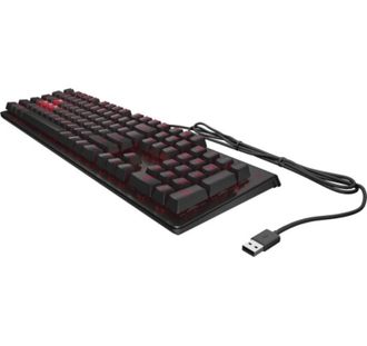 Клавіатура HP Omen Encoder Cherry MX Red Black (6YW76AA) - фото 2