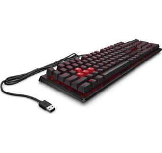 Клавіатура HP Omen Encoder Cherry MX Red Black (6YW76AA) - фото 3