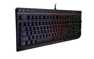 клавіатура HyperX Alloy Core USB RGB ENG/UA Black (4P4F5AA) - фото 2 клавіатура HyperX Alloy Core USB RGB ENG/UA Black (4P4F5AA) - фото 2