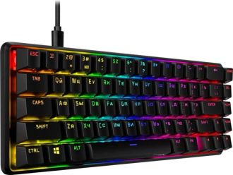 Клавіатура HyperX Alloy Origins 65 Aqua Switch Black (56R64AA) Eng/Ukr - фото 2 Клавіатура HyperX Alloy Origins 65 Aqua Switch Black (56R64AA) Eng/Ukr - фото 2