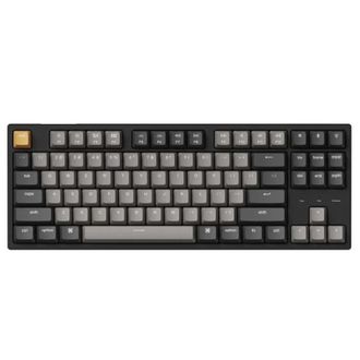 Клавіатура Keychron C1 Pro 87Key, K pro Red, USB-A, QMK/VIA, Hot-swap, EN/UKR, RGB, Black (C1PM1_KEYCHRON) - фото 1