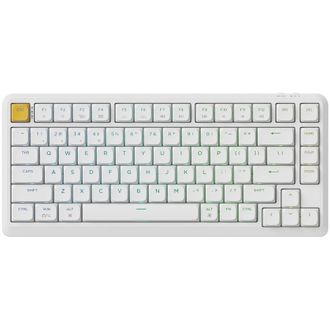 Клавіатура Keychron J1 82Key, K pro Brown, WL/BT/USB-A, QMK, Hot-swap, EN/UKR, RGB, White (J1-Q3-UA) - фото 1 Клавіатура Keychron J1 82Key, K pro Brown, WL/BT/USB-A, QMK, Hot-swap, EN/UKR, RGB, White (J1-Q3-UA) - фото 1