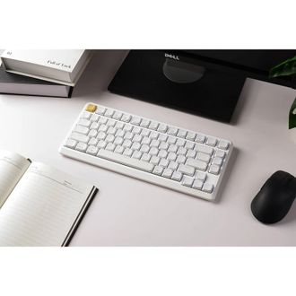 Клавіатура Keychron J1 82Key, K pro Brown, WL/BT/USB-A, QMK, Hot-swap, EN/UKR, RGB, White (J1-Q3-UA) - фото 3 Клавіатура Keychron J1 82Key, K pro Brown, WL/BT/USB-A, QMK, Hot-swap, EN/UKR, RGB, White (J1-Q3-UA) - фото 3