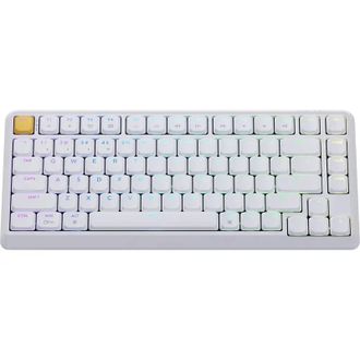 Клавіатура Keychron J1 82Key, K pro Banana, WL/BT/USB-A, QMK, Hot-swap, EN/UKR, RGB, White J1-Q4-UA - фото 2