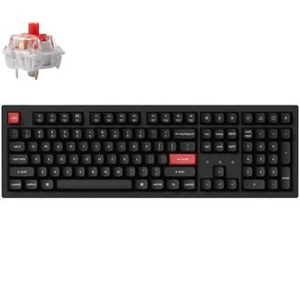 Клавіатура Keychron K10 PRO 100Key, K pro Red, WL/BT/USB-A, QMK, EN/UKR, White Led, (K10P-A1-UA) - фото 3