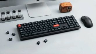Клавіатура Keychron K10 PRO 100Key, K pro Brown, WL/BT/USB-A, QMK, EN/UKR, RGB, Black (K10P-B3-UA) - фото 2 Клавіатура Keychron K10 PRO 100Key, K pro Brown, WL/BT/USB-A, QMK, EN/UKR, RGB, Black (K10P-B3-UA) - фото 2
