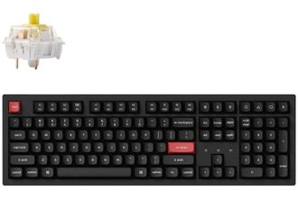 Клавіатура Keychron K10 PRO 100Key, K pro Banana, WL/BT/USB-A, QMK, EN/UKR, RGB, Black (K10P-B4-UA) - фото 2