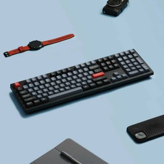 Клавіатура Keychron K10 PRO 100Key, K pro Red, WL/BT/USB-A, Hot-Swap, QMK, EN/UKR, RGB, Black (K10P-H1-UA) - фото 2
