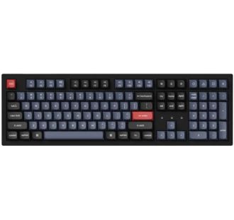 Клавіатура Keychron K10 PRO 100Key, K pro Banana, WL/BT/USB-A, Hot-Swap, QMK, EN/UKR, RGB, Black (K10P-H4-UA) - фото 1
