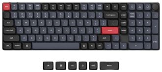 Клавіатура Keychron K17 PRO 100Key, Gateron MX 2.0 Brown, WL/BT/USB-A, QMK, RGB, Black (K17P-B3-UA) - фото 3 Клавіатура Keychron K17 PRO 100Key, Gateron MX 2.0 Brown, WL/BT/USB-A, QMK, RGB, Black (K17P-B3-UA) - фото 3