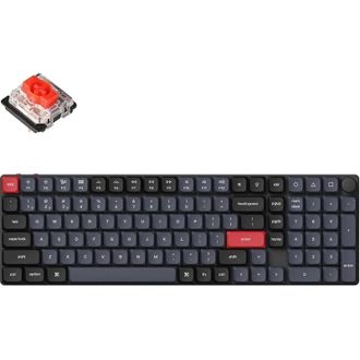 Клавиатура Keychron K17 PRO 100Key, Gateron MX 2.0 Red, WL/BT/USB-A, QMK, Hot-swap, RGB, White (K17P-H1-UA) - фото 3 Клавиатура Keychron K17 PRO 100Key, Gateron MX 2.0 Red, WL/BT/USB-A, QMK, Hot-swap, RGB, White (K17P-H1-UA) - фото 3