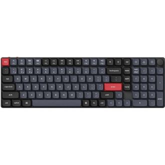 Клавіатура Keychron K17 PRO 100Key, Gateron MX 2.0 Brown, WL/BT/USB-A, QMK,  Hot-swap, RGB, White (K17P-H3-UA) - фото 1