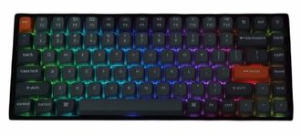 Клавіатура Keychron K2 Max 84Key, K Super Brown, WL/BT/USB-A, Hot-Swap, QMK, EN/UKR, RGB, Black (K2M-J3-UA) - фото 3
