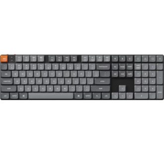 Клавиатура Keychron K5 Max 104Key, Gateron MX 2.0 Red, WL/BT/USB-A, QMK, RGB, Black (K5M-B1-UA) - фото 1