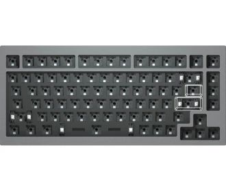 Клавіатура Keychron Q1 84Key, Gateron G PRO Red, USB-A, Hot-Swap, QMK, Knob, EN, RGB, Space Grey (Q1N1_KEYCHRON) - фото 2