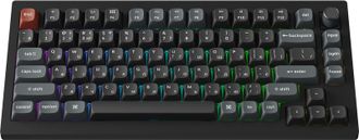 Клавиатура Keychron V1 Ultra Red Switch Black RGB (V1U-D1-UA) - фото 2